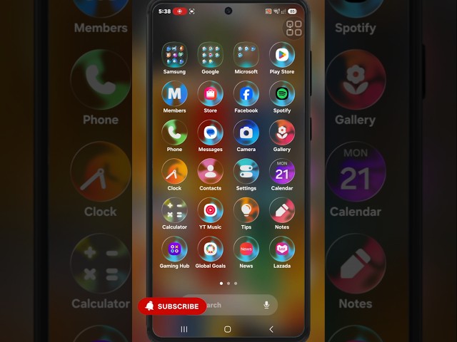 Get a Real Liquid Glass Theme on Android 📱 #shorts
