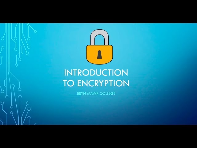 Introduction to Encryption