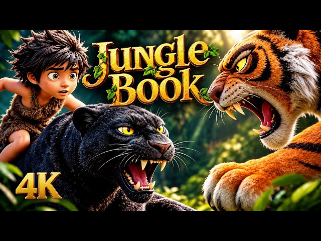The Jungle Book | 4K 3D Animation | English Fairy Tales | Ever After Film Studios