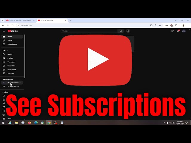 How to See Your YouTube Subscriptions List [Guide]