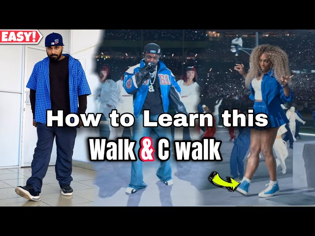 How to C walk like Serena Williams | Kendrick's Superbowl Dance Tutorial