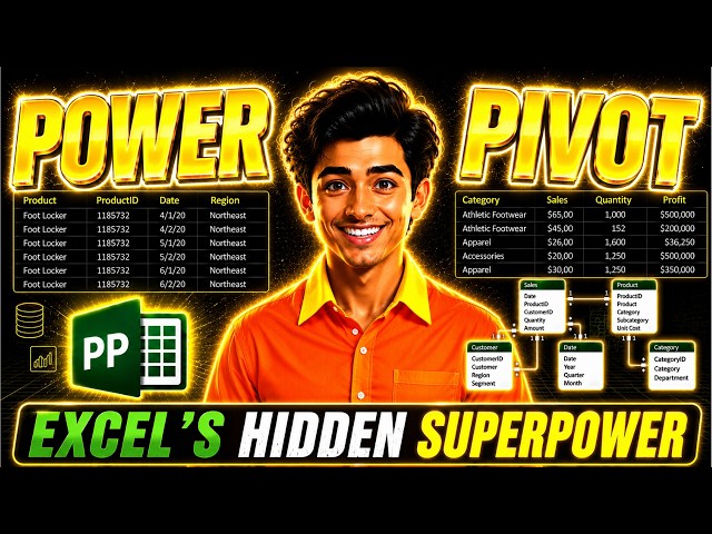 Excel Power Pivot: The Data Model Top 5% of Analysts Use to Replace VLOOKUPs