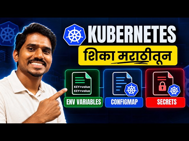 Kubernetes ConfigMap and Secret, Environment Variables ( For Absolute Beginners )