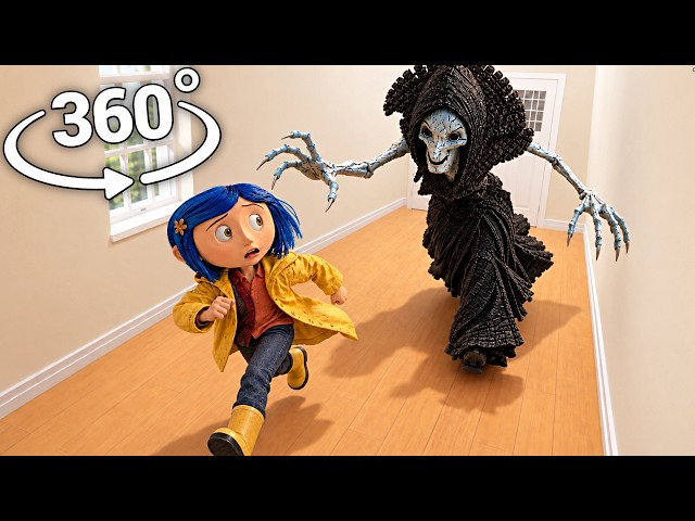 Beldam Found Your House | No Escape from Coraline’s Other Mother (VR 360° 4K Video)