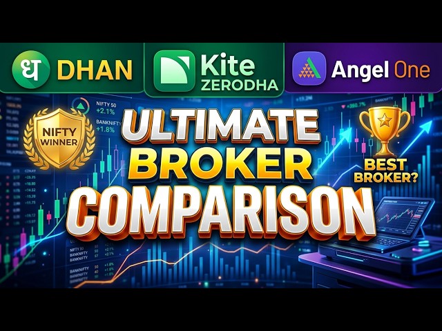 Angel One FREE Hai Aur Zerodha ₹500/Month Leta Hai — Algo Trading Ke Liye Kaun Sa Broker Best Hai?