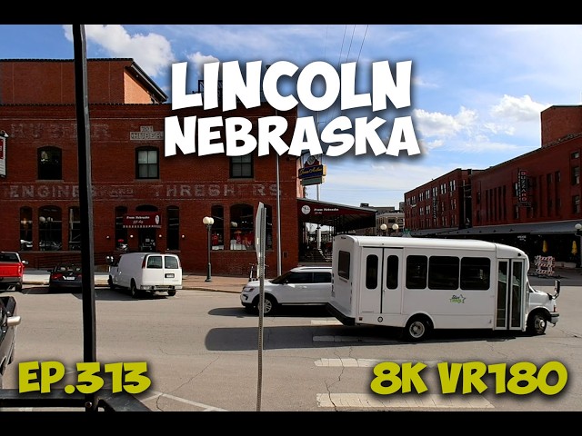 Ep.313 Lincoln Nebraska - Seasonal Festivals Jazz And Game Day In Downtown 8K VR180 3D Travel
