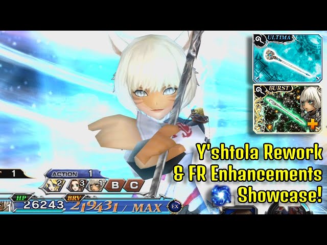 Back with a Vengeance! Y'shtola Rework Showcase! [DFFOO JP]
