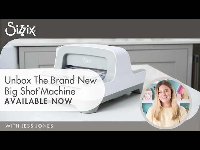 Brand New Sizzix Big Shot Die-Cutting Machine | Iconic Performance, Reimagined Design