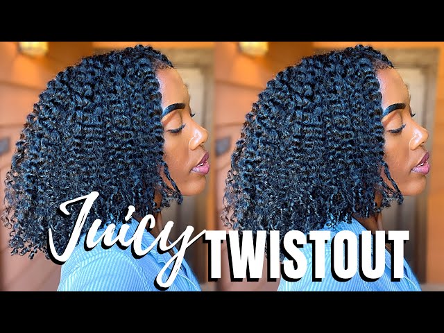 PERFECT TWISTOUT COMBO | JUICY, SHINY, AND VOLUMINOUS - LETS GET INTO IT
