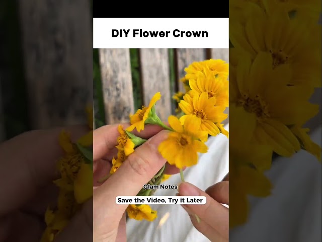 How to Make a Pretty Flower Crown Hairstyle 🌼 | Easy Summer Hairstyle for Girls#FlowerCrownHairstyle