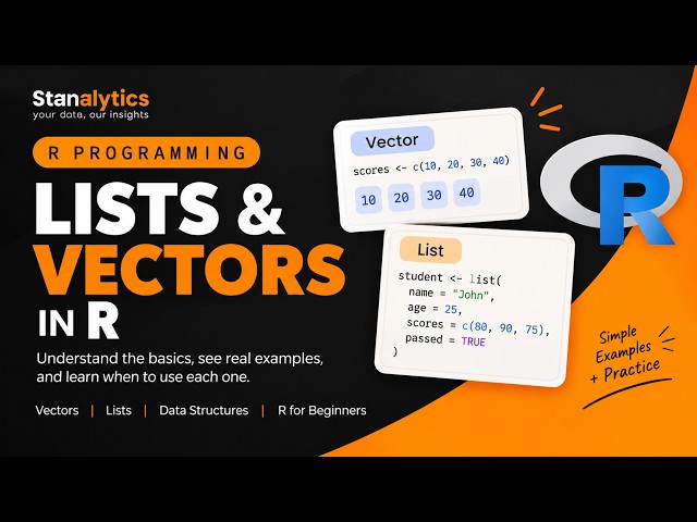 introduction to list and vectors in R