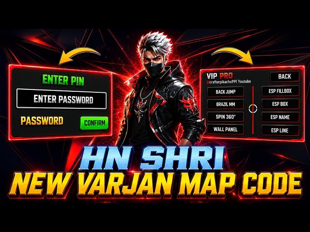 HN SHRI 1v1 Map New Password 🔑 | New Version Craftland Map Code 2026