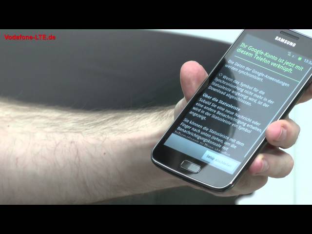 Samsung Galaxy S2 LTE bei Vodafone - Unboxing und Inbetriebnahme