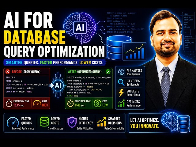 How AI Makes PostgreSQL 70% Faster: The Future of Query Optimization