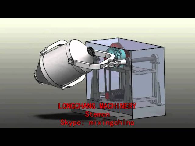 3D Powder Mixer Machine, 3D powder blender, 3D powder mixing machine, 3D swing mixer