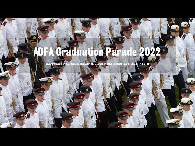 ADFA Graduation Parade 2022
