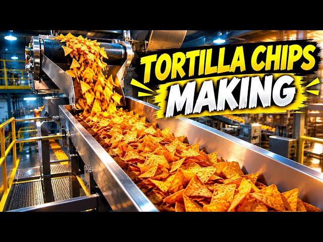 Inside a Tortilla Chip Factory Full Process