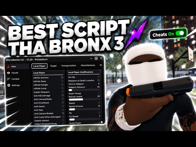 BEST THA BRONX 3 SCRIPT ( INFINITE MONEY, DUPE GUNS, KICK ANY PLAYER & MORE COMING SOON...