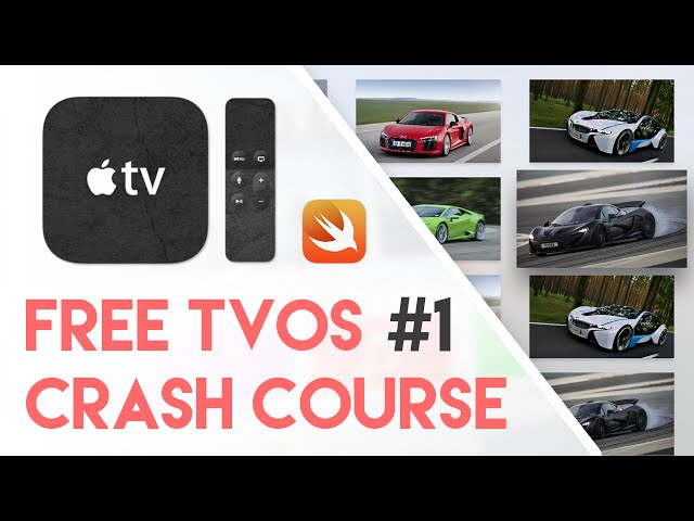 Free tvOS Swift Crash Course #1 - Creating My First App (Free Apple TV Tutorial Crash Course)