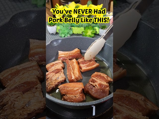 One Bite of This Pork Belly and You're Hooked! 😲 #shortsvideo #porkbelly #viralshort #viralvideos
