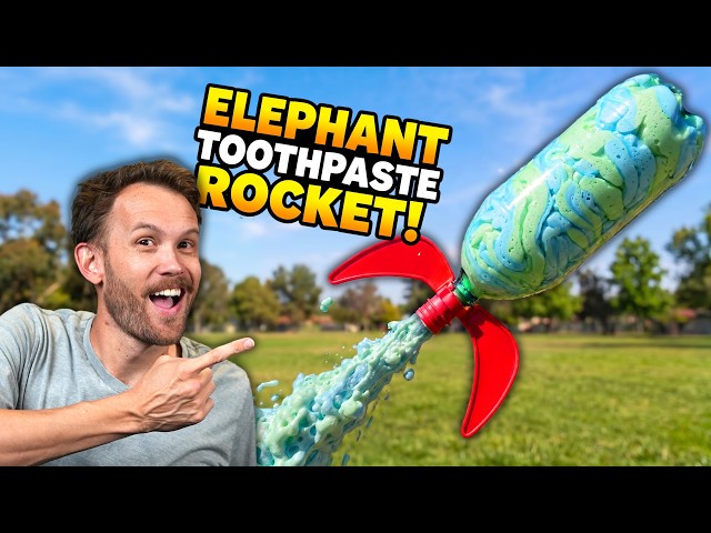 BETTER Elephant Toothpaste Rockets!?