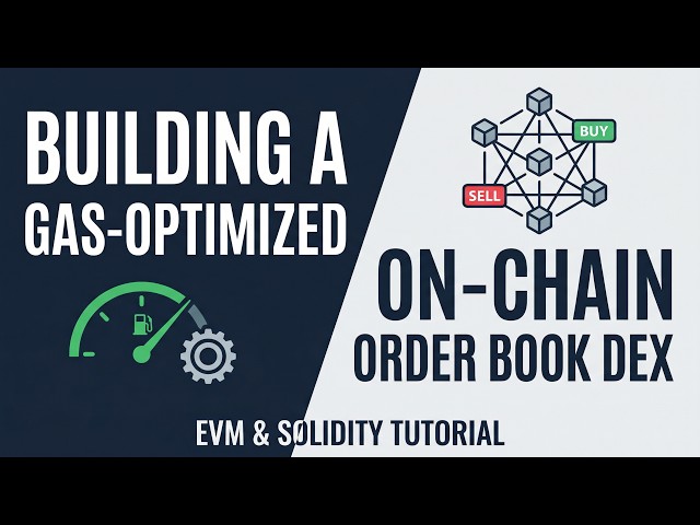 Building a Gas-Optimized On-Chain Order Book DEX