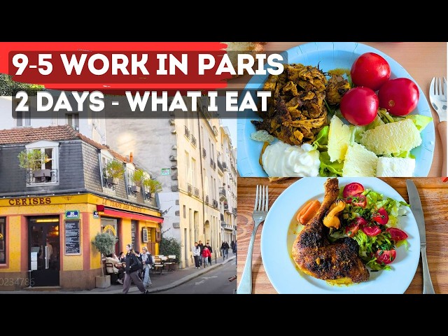 What a 50+ French Woman Eats in 2 days Working 9 to 5 in Paris - 2 days of eating - French food