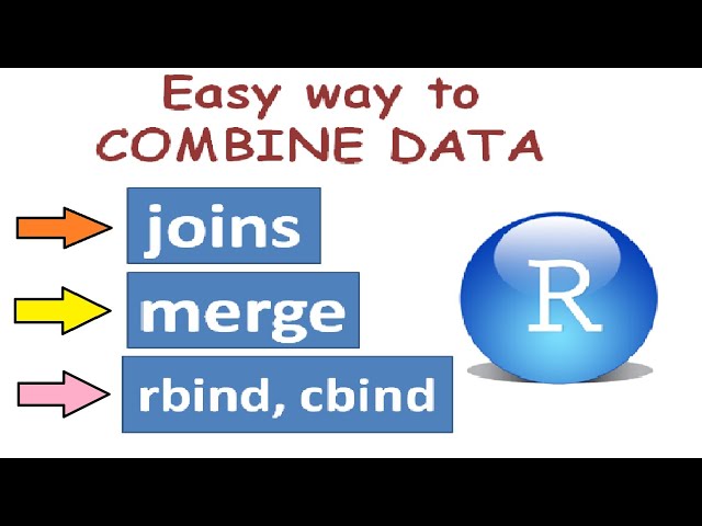 How to merge Data in R | cbind, rbind, merge, join in R