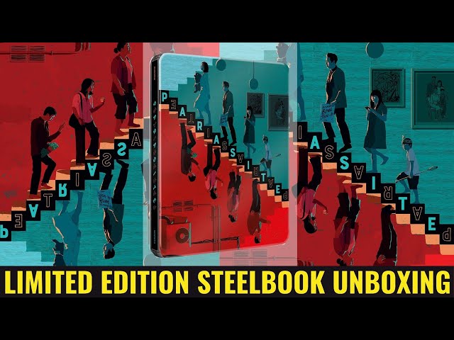 Parasite Blu-ray Limited Edition Steelbook Unboxing