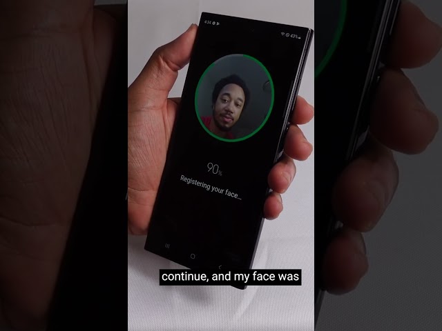 Unlock Your Galaxy with Facial Recognition