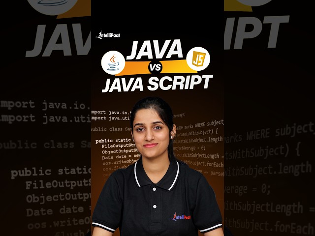Java vs JavaScript: What's the Difference? ⚡ #shorts