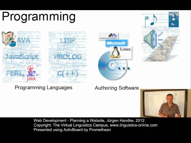 Web Development - Planning a Website I