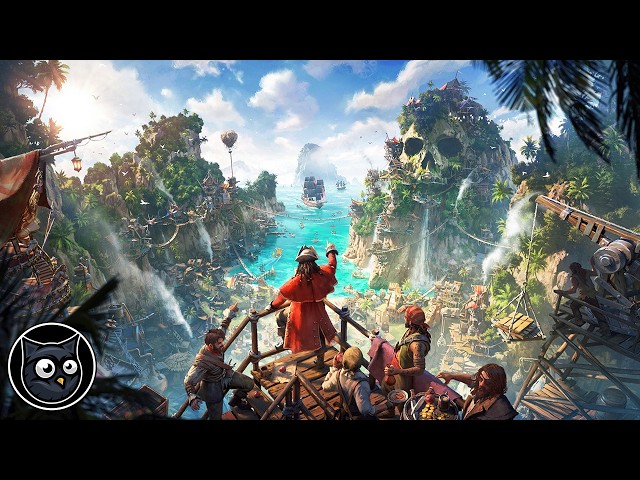 Starting a PIRATE CITY in Corsair Cove FULL RELEASE - NEW Citybuilder Anno-Like Lets Play