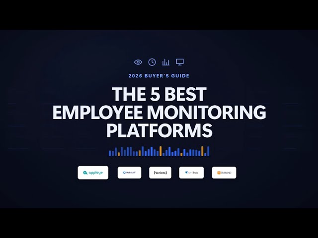 Top 5 Employee Monitoring Platform in 2026 (Buyer’s Guide)