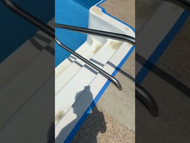 A lot better than 6k for new steps 🤙🏽 #pool #steprepair #fyp #foryoupage #poolleakdetection
