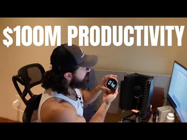 Alex Hormozi Wisdom - How To Use The Productivity Timer