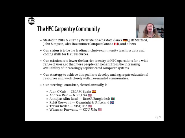 CarpentryCon 2022 Lightning Talks: An Introduction to HPC Carpentry (EN)
