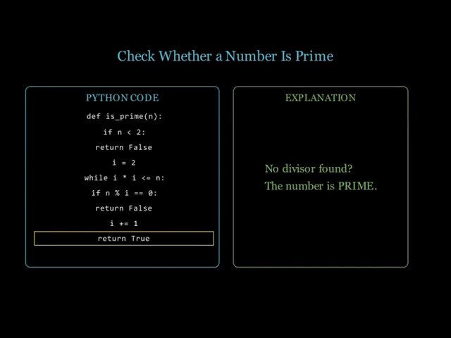 Check Whether a Number Is Prime | Python | Easy Prime Number Logic for Placements