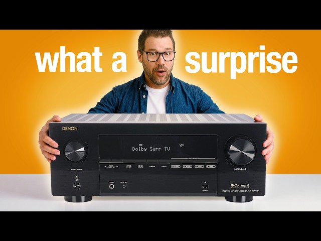 This Denon Receiver Made My System Sound Better. X3900H Review