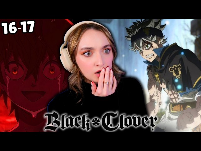 LUCK BACKSTORY & MARS vs ASTA! 🔥 | BLACK CLOVER | Episodes 16-17 | REACTION VIDEO