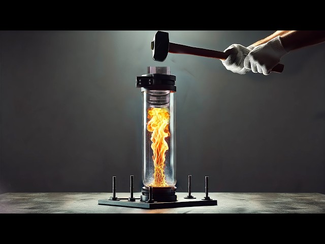How Diesel Actually Ignites (Slow Mo)