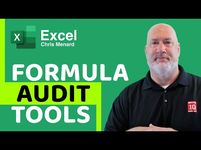 Excel - Using Formula Auditing Tools - Show All Formulas - Excel Tips