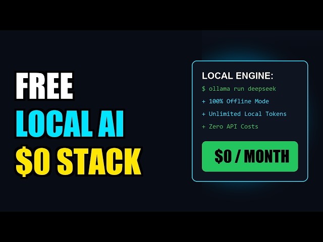 The $0 Local AI Agent Stack That Replaces $200/mo SaaS (Full 2026 Setup)