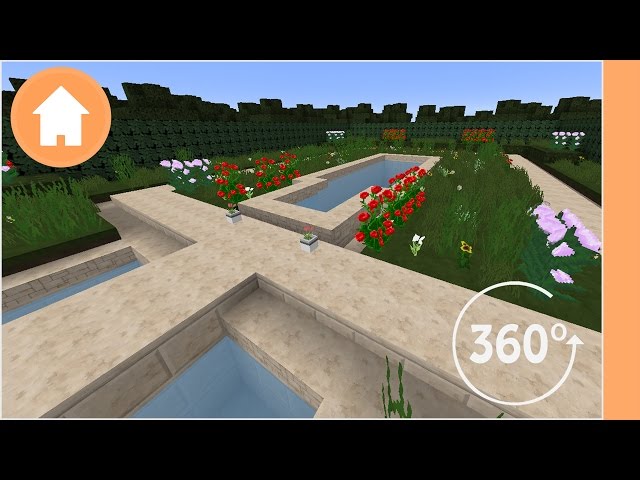 Minecraft Garden Designs - 360° Degree Minecraft