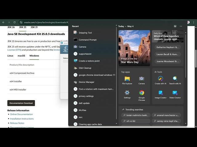 How to Install Java JDK 25 on Windows 11 | Complete Guide