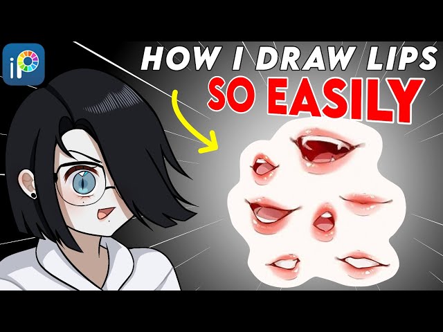 How I Draw Lips SO EASILY 