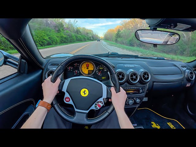 2008 Ferrari F430 Spider - POV Test Drive (Binaural Audio)