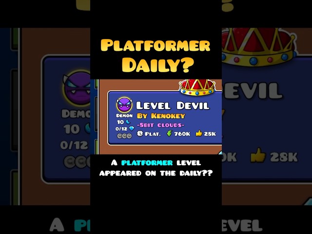 Platformer Daily? | Geometry dash 2.2