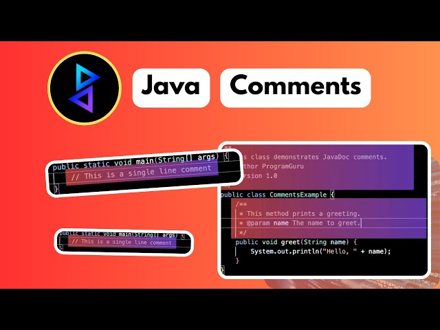 Java Comments Explained 💬 | Single-line, Multi-line, and JavaDoc for Beginners | Program Guru