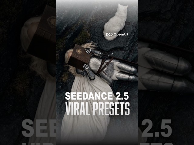 Try The Viral Preset on @openart_ai